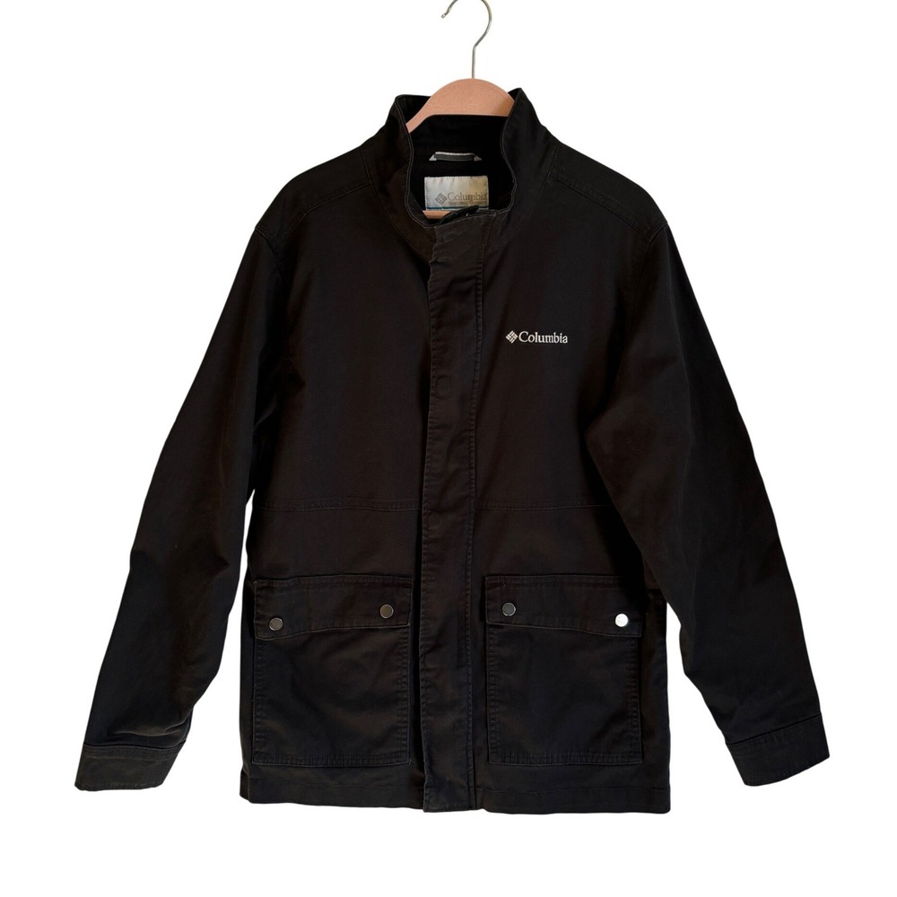 Columbia Black Military Field Jacket